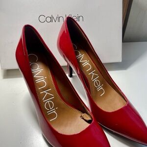 Calvin Klein Bold Red Heels